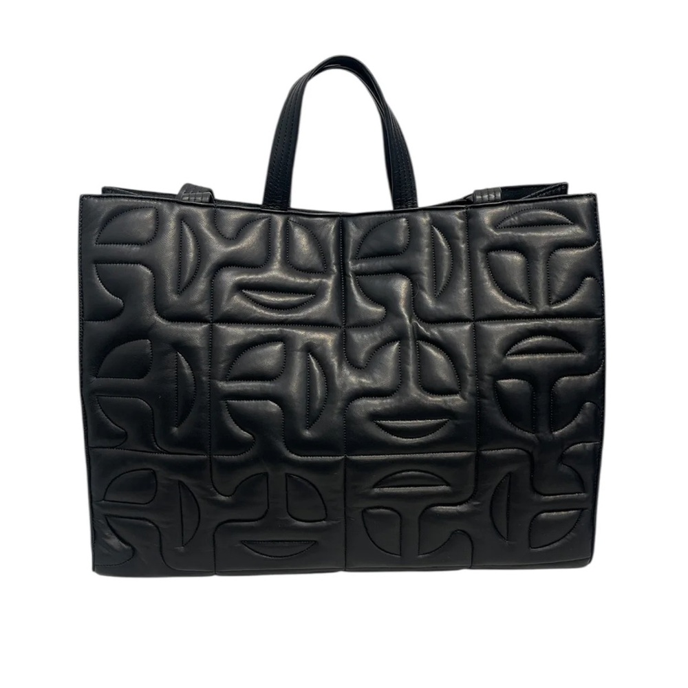 Telfar Black Quilted Tote
